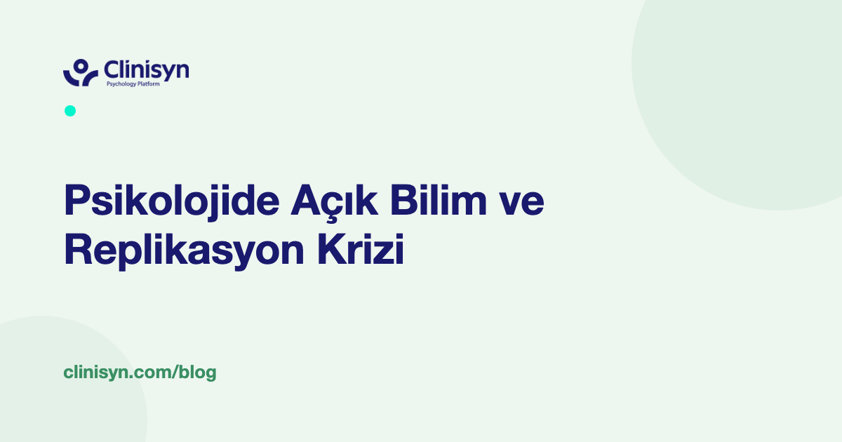 Psikoloji Akademisyeni İçin Araştırma ve