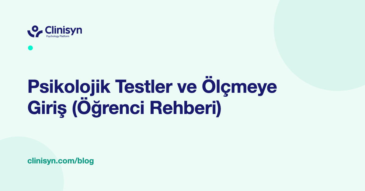 Psikoloji Öğrencisi İçin Kapsamlı Rehber